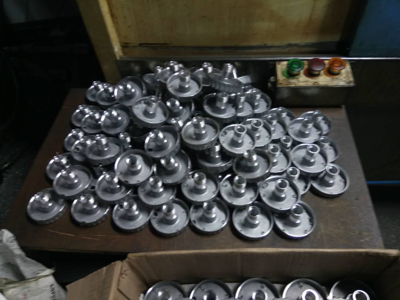 生（shēng）產的零件——CK6146D-Y∠30斜床身車銑複合機(46刀塔+帶Y軸+4側動力頭+4端動（dòng）力頭) —高配置（zhì）