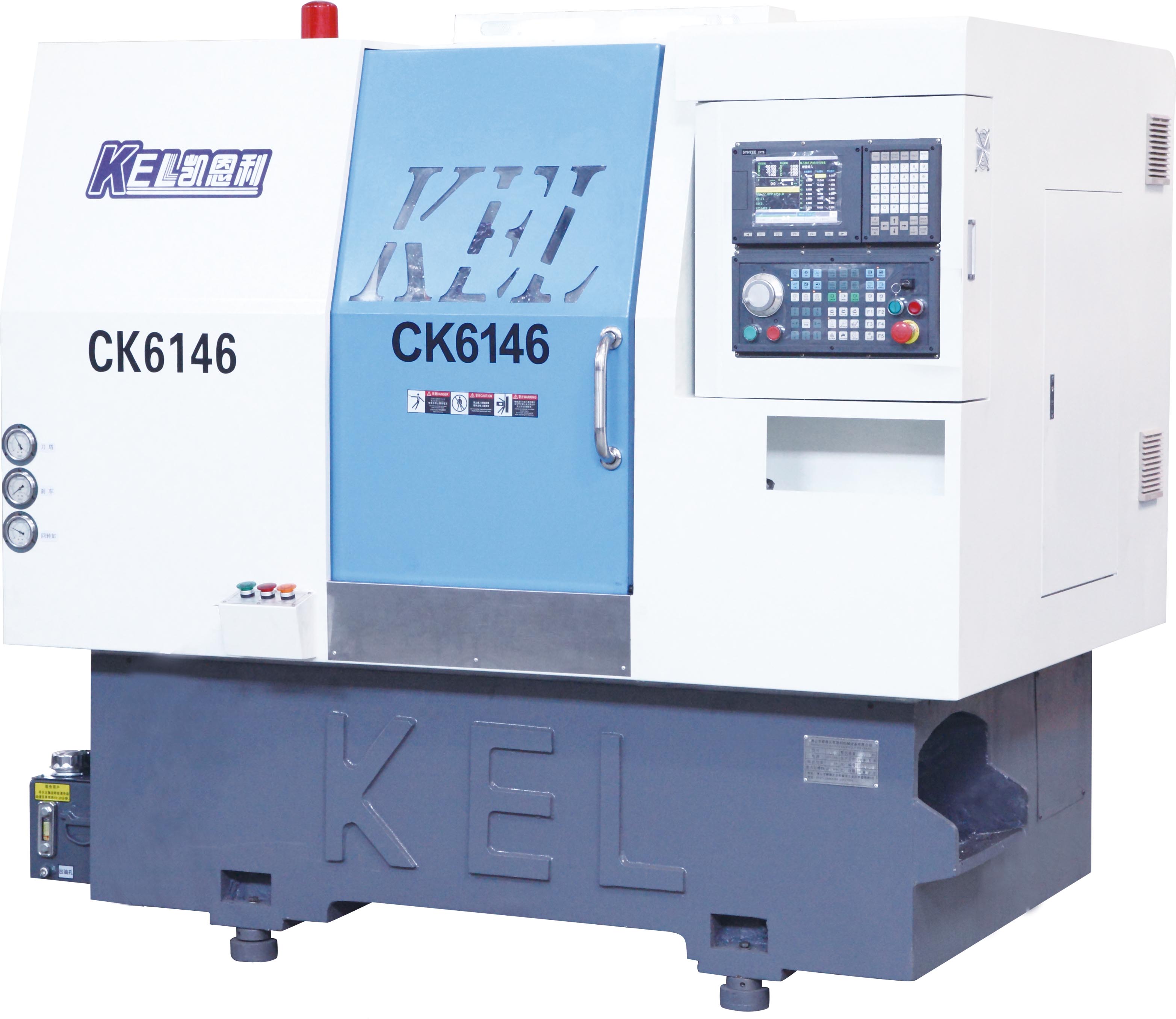 CKX6146D 標準46刀塔機（45度斜床身線規機）