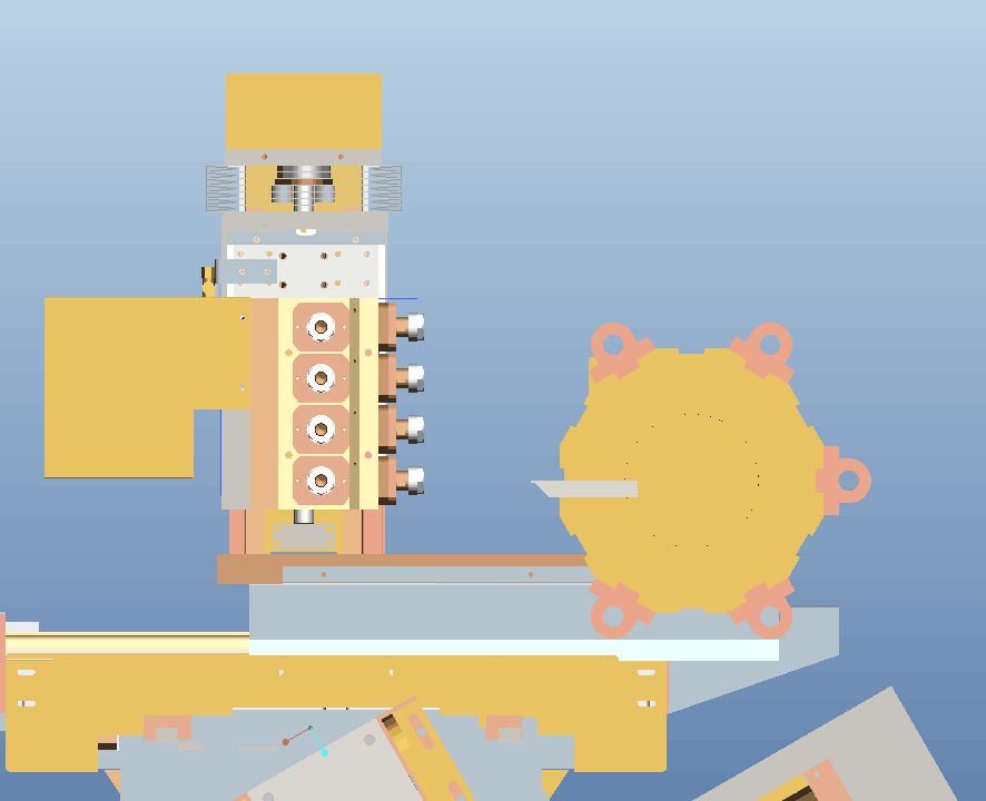 CKX6152D-Y 刀塔帶Y軸車銑複合機鑄件圖