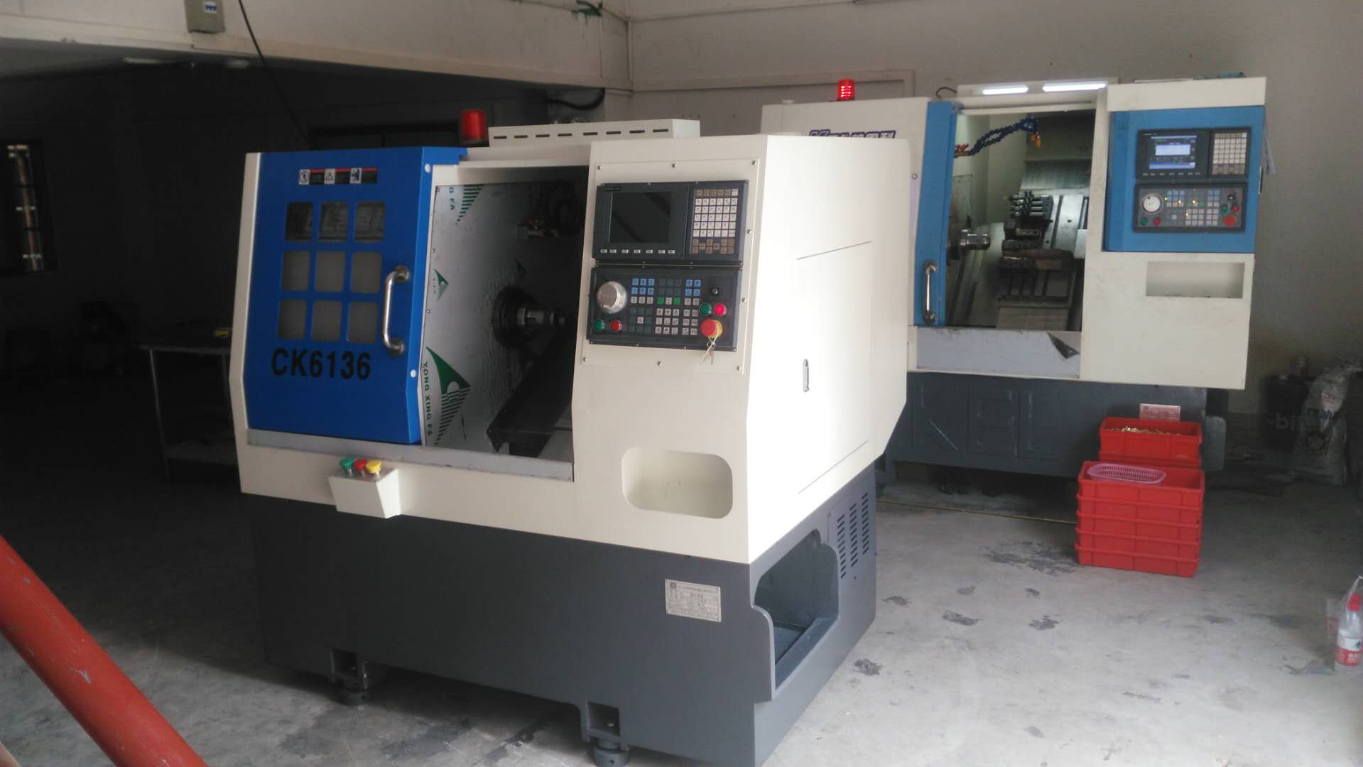 凱恩利36標準排刀機——客戶現場擺放情況