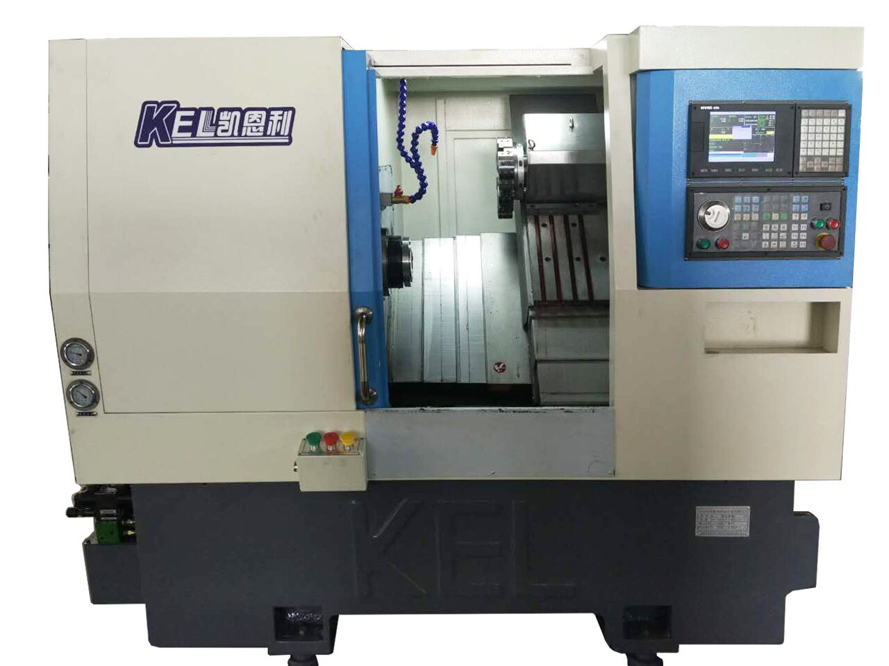 CKX6146C-D∠45斜床身數控車床(標準刀塔機）—標配（pèi） 高配（pèi）置