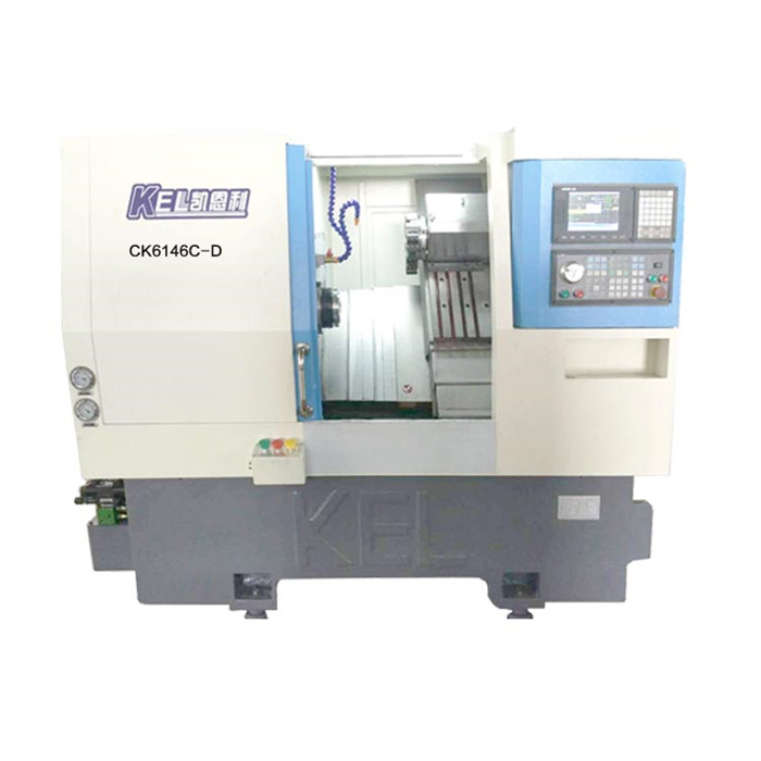 CKX6146C-D∠45斜（xié）床身數控車床(標準刀塔機）—標配 高配置