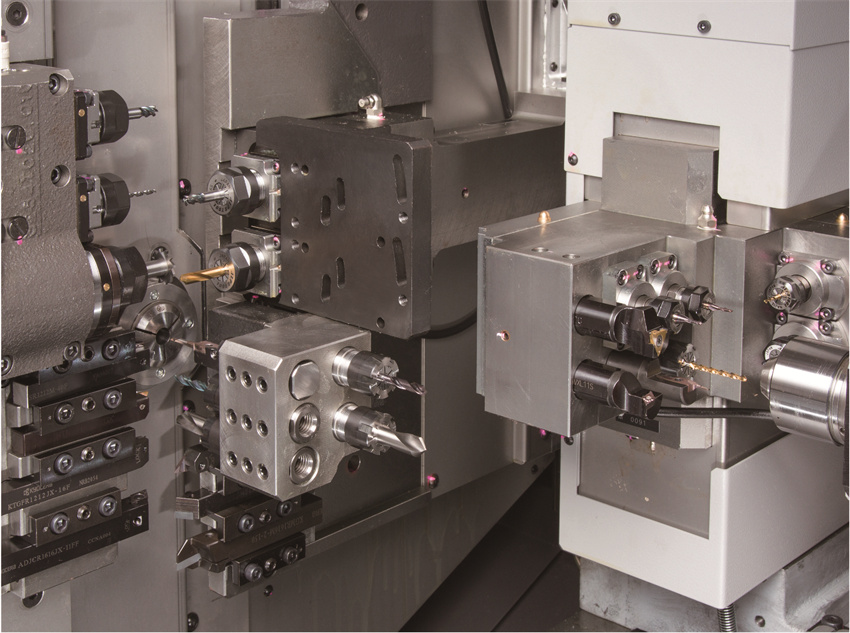 CNC精密自動車床BW209ZJ-Ⅰ &nbsp;機床結構主圖與結構圖