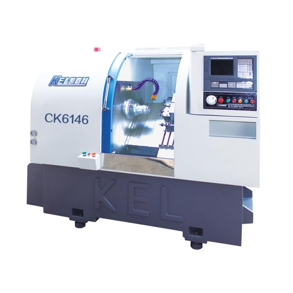 CKX6146C—C∠45斜床身 (排刀型帶端銑側銑動力頭）車銑複合數控車（chē）床—標準配置