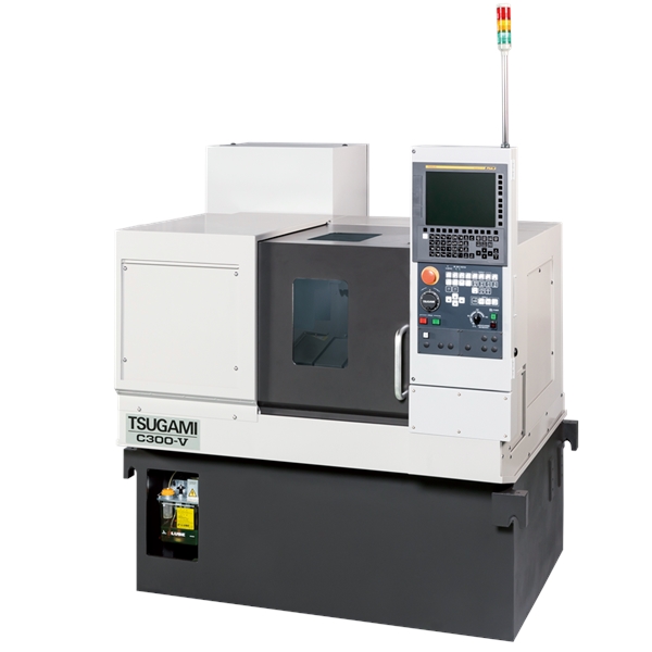 排刀式數控車床—CNC精密自動車床   C300-V（品牌：日本津上）