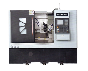 kel-Ym-6SY CNC雙主軸（zhóu）單動力刀（dāo）塔車銑複合（hé）數控車床  