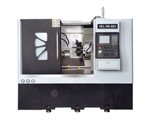 kel-Ym-8SY CNC雙主軸單（dān）動力刀塔車銑複合數控車床